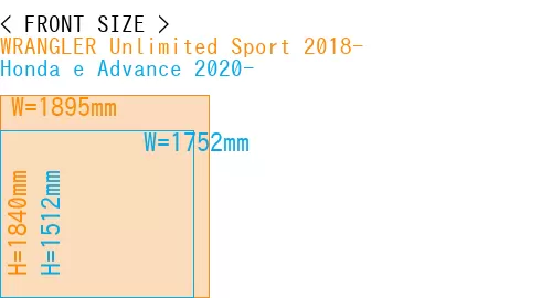 #WRANGLER Unlimited Sport 2018- + Honda e Advance 2020-